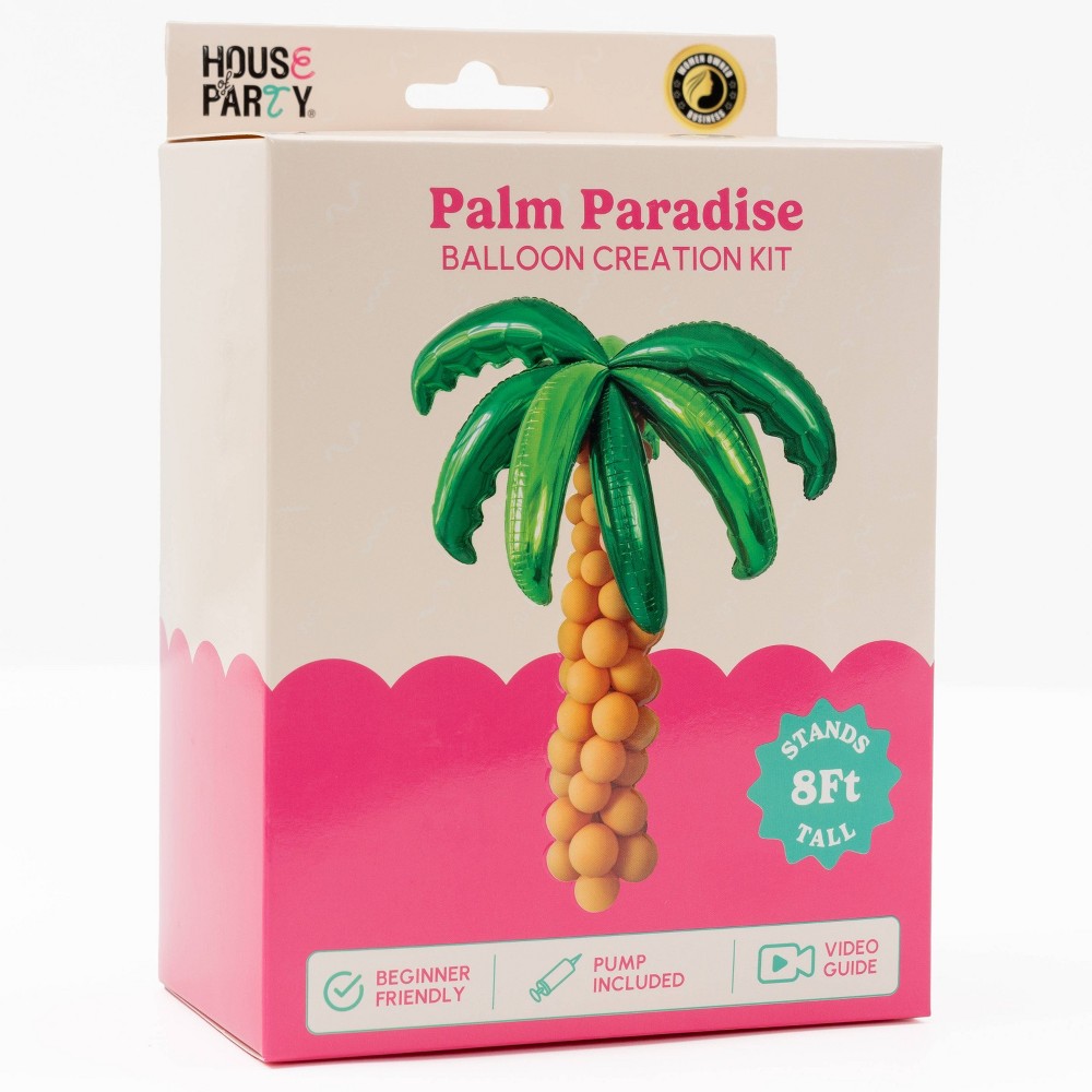 House of Party Balloon Creation Kit Palm Tree