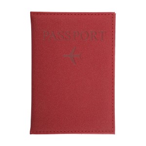 Unique Bargains Letter Airplane Pattern Passport Holder 1 Pc - 1 of 4