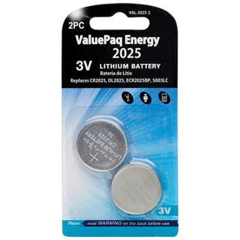 Energizer Lithium Cr2025 Coin Batteries (2-Pack)
