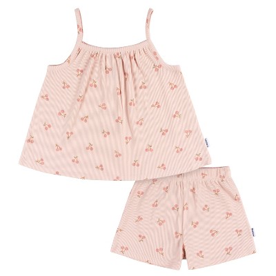 Gerber Toddler Girls' Shirt & Shorts Set - Blush - 18 Months - 2-piece ...