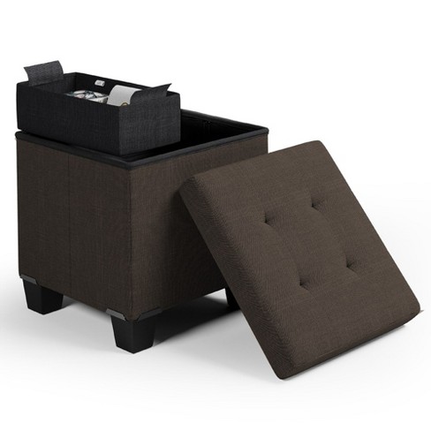 Nestl Storage Ottoman Bench with Storage Bins, Rectangular Storage Bench - image 1 of 4