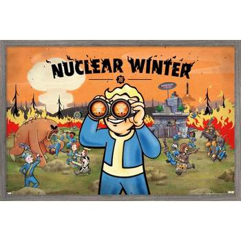 Trends International Fallout - Nuclear Winter Framed Wall Poster Prints