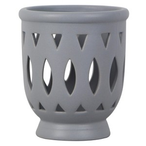 Trendspot Orchid Ceramic Planter - 6.1 in. - Gray - Case of 2 - 1 of 1