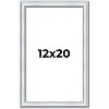 PosterPalooza | Classic Silver Picture Frame - UV Acrylic, Foam Board Backing, Hanging Hardware - 2 of 4