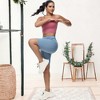 Anna-Kaci Active Women's High Elastic Waist Compression Yoga Shorts - 2 of 4