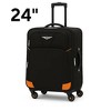 NEW YORK XPRESS XH-1717 LUGGAGE SOFTSIDE SUITCASE (20" 24" 28" 32") 24" NAVY - 3 of 4