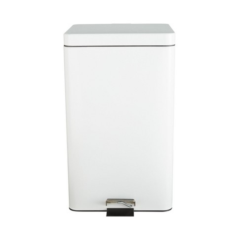 Itouchless Swing Top Kitchen Trash Can 17 Gallon Silver Stainless Steel :  Target
