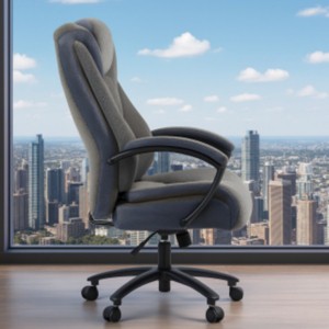 Adjustable Office Chair with High-Back and 360° Swivel, Comfortable Task Chair for Home and Work-The Pop Home - 1 of 4