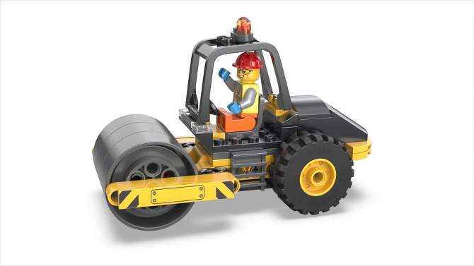 LEGO City Construction Steamroller Toy Set 60401, 2 of 8, play video