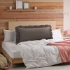 PiccoCasa Pure Cotton Soft Envelope Closure Body Ruffled Pillowcases 2 Pcs - 2 of 4