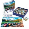 BenBen Jigsaw Puzzles 1000 Pieces for Adults Ages 12+, Natural Lake Landscape, 27.5 x 19.7 in - 3 of 4