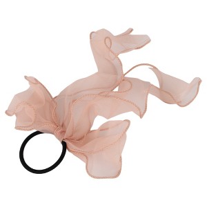 Unique Bargains Women's Classic Fashion Bow Hair Scrunchies 1 Pc - 1 of 3