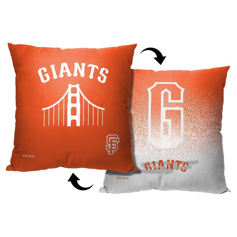 18&#34;x18&#34; MLB San Francisco Giants City Connect Decorative Throw Pillow, 3 of 6