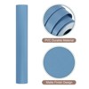 Unique Bargains Wallpaper, Peel and Stick Wallpaper Contact Paper Solid Color Vinyl Self-Adhesive Wall Paper Decorative Dark Blue 118" x 15.7" - 3 of 4