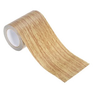 Unique Bargains Self-Adhesive Realistic Patch Wood Grain Repair Tape - 1 of 4