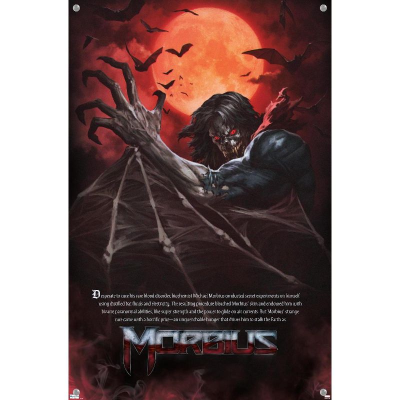 Trends International Marvel Morbius - Bio Unframed Wall Poster Prints, 4 of 7
