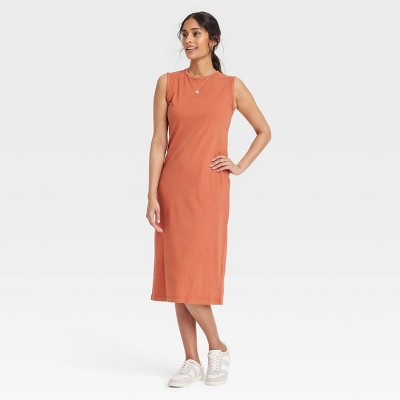 Women's Knit Midi Shift Dress - Universal Thread™