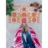 Shiraleah Gingerbread House Holiday Doormat - 2 of 4