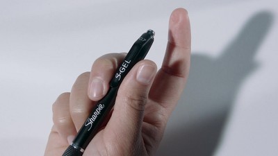 Sharpie S Gel Pens, Bold Point, 1.0 mm, Black Barrel, Black Ink, Pack Of 36  Pens - Yahoo Shopping