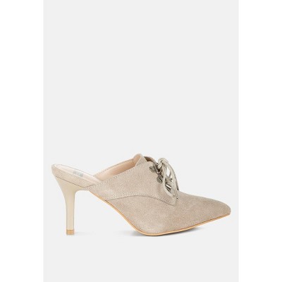 Miladi Suede Stiletto Women Mules