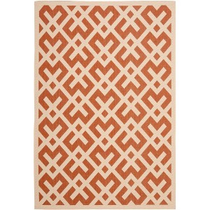 Courtyard CY6915 UV & Stain Resistant Non-Shedding Power Loomed Indoor/Outdoor Rugs - Safavieh - 1 of 4
