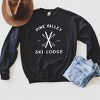 Simply Sage Market Women's Graphic Sweatshirt Pine Valley Ski Lodge - 3 of 3