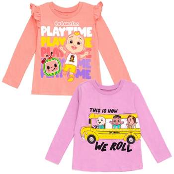 CoComelon JJ Cody Nina 2 Pack T-Shirts Infant to Toddler