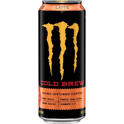 Java Monster Cold Brew Latte Energy Drink - 13.5 fl oz Can