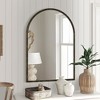 Dovelina Arch Iron Decorative Wall Mirror Hanging Mirror (Set of 2) - 2 of 4