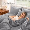 260 Thread Count Organic Cotton Percale Bed Sheet Set by Bare Home - 3 of 4