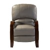 Alexandra Genuine Leather Manual Recliner | ARTFUL LIVING DESIGN - 4 of 4