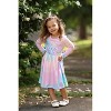 Disney Stitch Kids Girls Ruffle Sleeves A Line Dresses Dress Set - 3 of 4