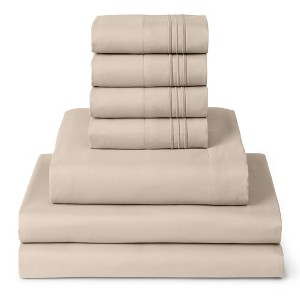 Mellanni 1800 Bed Sheet Set 6 PIECE - 1 of 4
