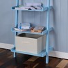 5-Tier Leaning Ladder Book Shelf, Wall Mounted Storage Rack With Open Shelves, Modern Display Rack - 2 of 4