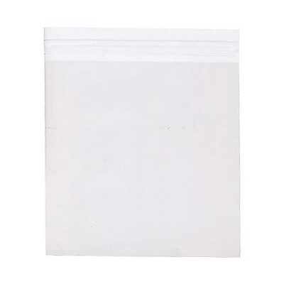 JAM Paper Cello Sleeves with Self-Adhesive Closure 7.75 x 7.75 Clear 7.75X7.75CELLO