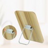 Unique Bargains Natural Wooden Foldable Square Makeup Mirror Beige 1 Pc - image 4 of 4