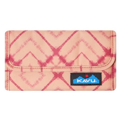 Kavu Mondo Spender Trifold Wallet Clutch Travel Organizer - Meadow Dye ...