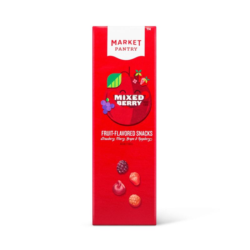 Mixed Berry Fruit Flavored Snacks - 10ct - Market Pantry&#8482;, 3 of 4