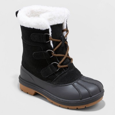 Kids' Kit Lace-Up Winter Boots - Cat & Jack™