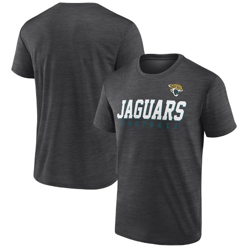 NFL Jacksonville Jaguars Men's Quick Turn Performance Short Sleeve T-Shirt  - L