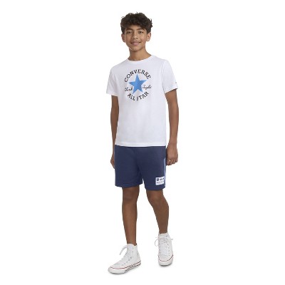 Converse® Boys' French Terry 'Above the knee' Pull-On Shorts