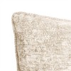 Edie@Home 14"x22" Oversize Delmonico Chenille Lumbar Throw Pillow Ivory: Woven Polyester, Indoor Use, Sewn Seam Closure - 2 of 4