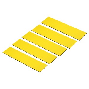 Unique Bargains DIY Laser Printing Personalized Office Blank Engraving Name Plates 5 Pcs - 1 of 4