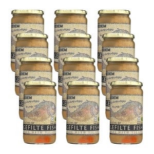 Kedem Gefilte Fish With Tillapia - Case of 12/24 oz - 1 of 4