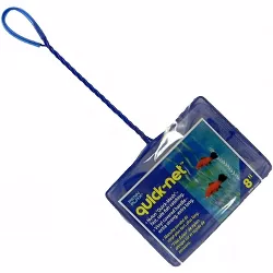 Aqua Blue Quick Catch Mesh Wire Net Safe for All Fish 4 Inches Penn Plax Aquarium Fish Net 