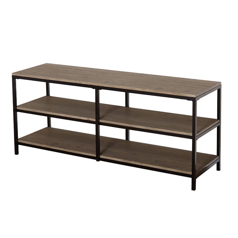 Piazza TV Stand for TVs up to 55&#34; Brown - Buylateral, 1 of 5