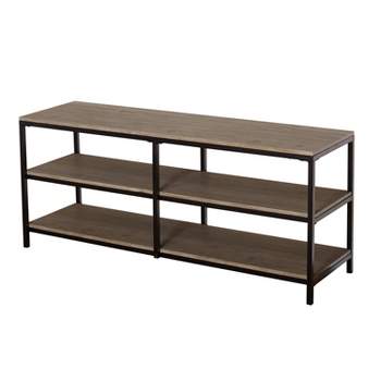 Piazza TV Stand for TVs up to 55" Brown - Buylateral