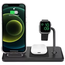 FUEL Wireless Charging Station For Up to 4 Devices - Black
