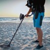 Gymax Premium Precision Metal Detector Set with Screen Waterproof Search Coil Earphones and Carrying Case - 2 of 4