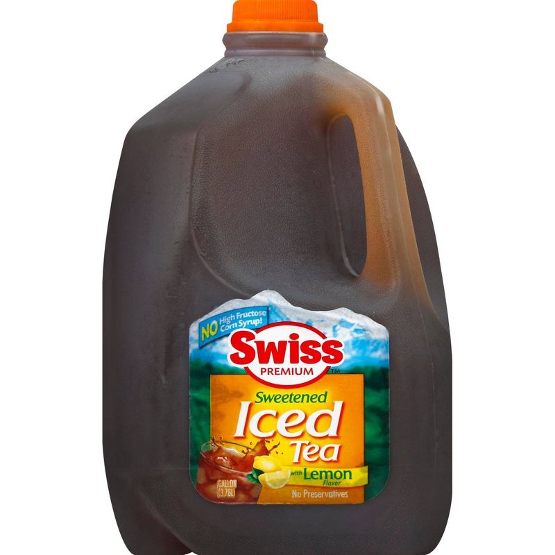 Swiss Sweetened Lemon Iced Tea - 1gal (128 fl oz), 1 of 4
